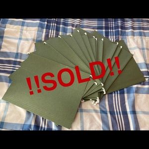 ❌SOLD❌ File Hanging Folders📁📂